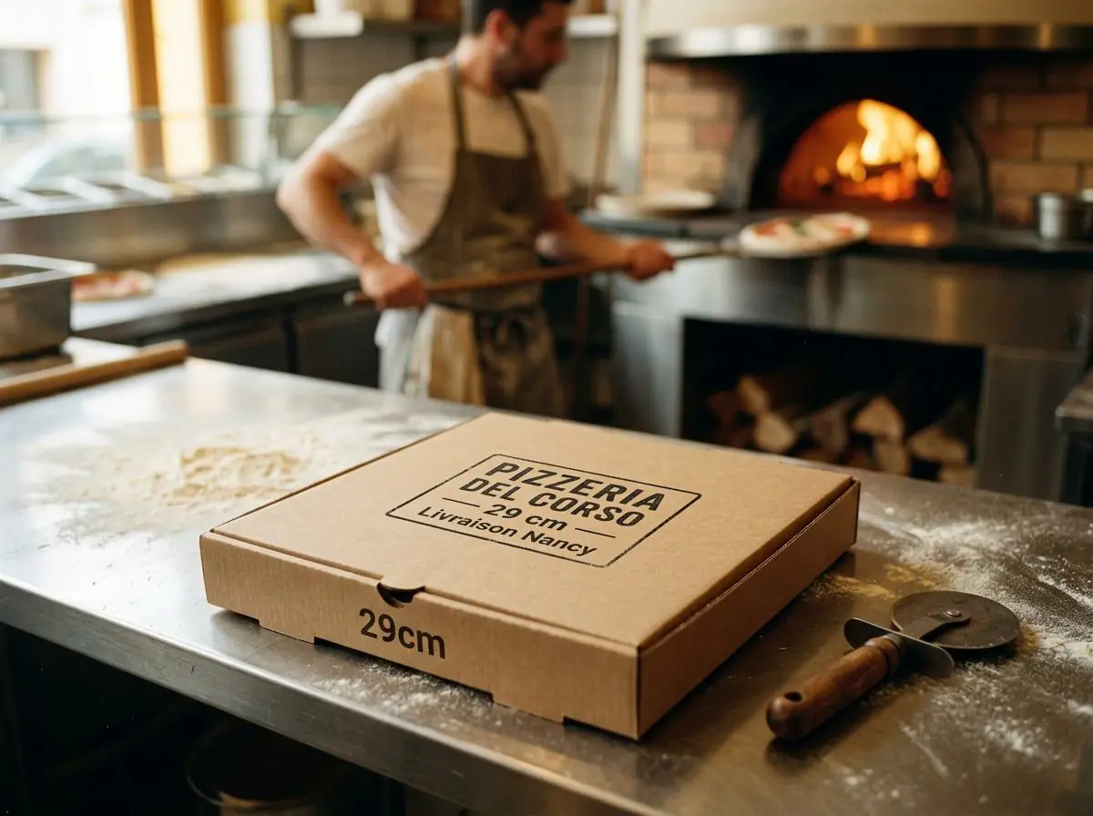 Boîte à pizza format 29 cm — Le best-seller des artisans.