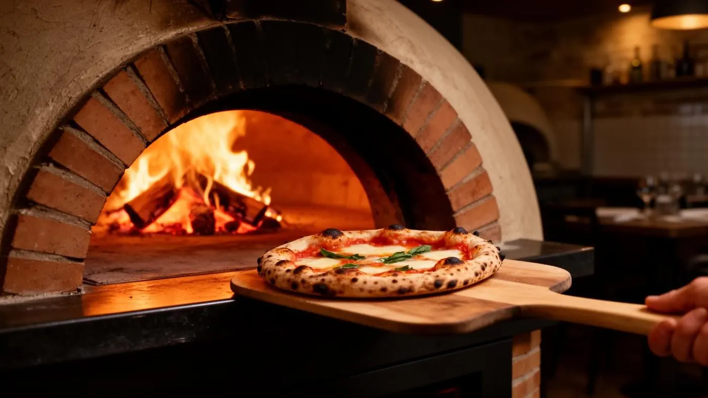 Four à pizza traditionnel — pizzeria artisanale